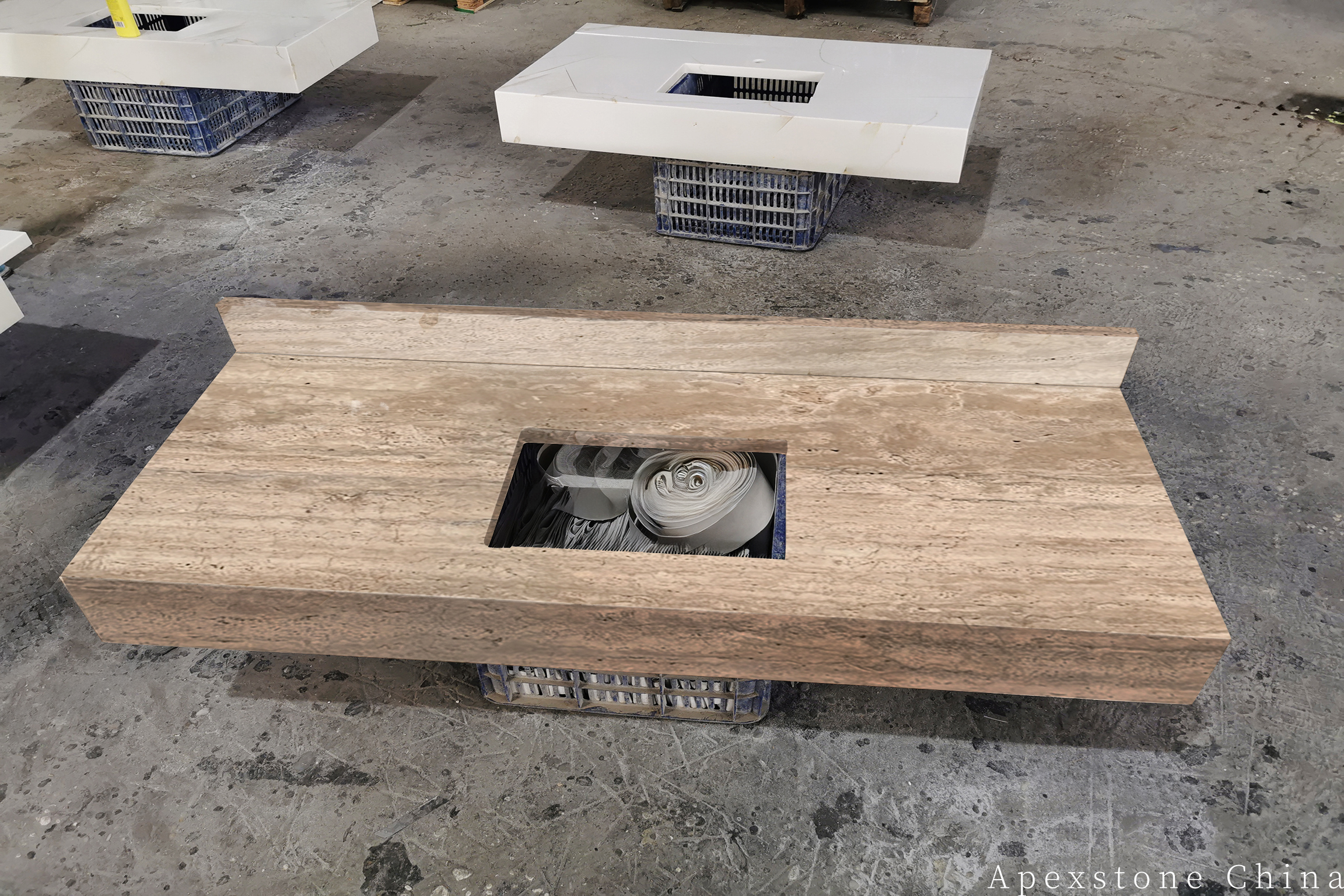 Travertine Classico Roma Travertine - vanity tops and bath tops Travertine Classico Roma Travertine vanity tops and bath tops design