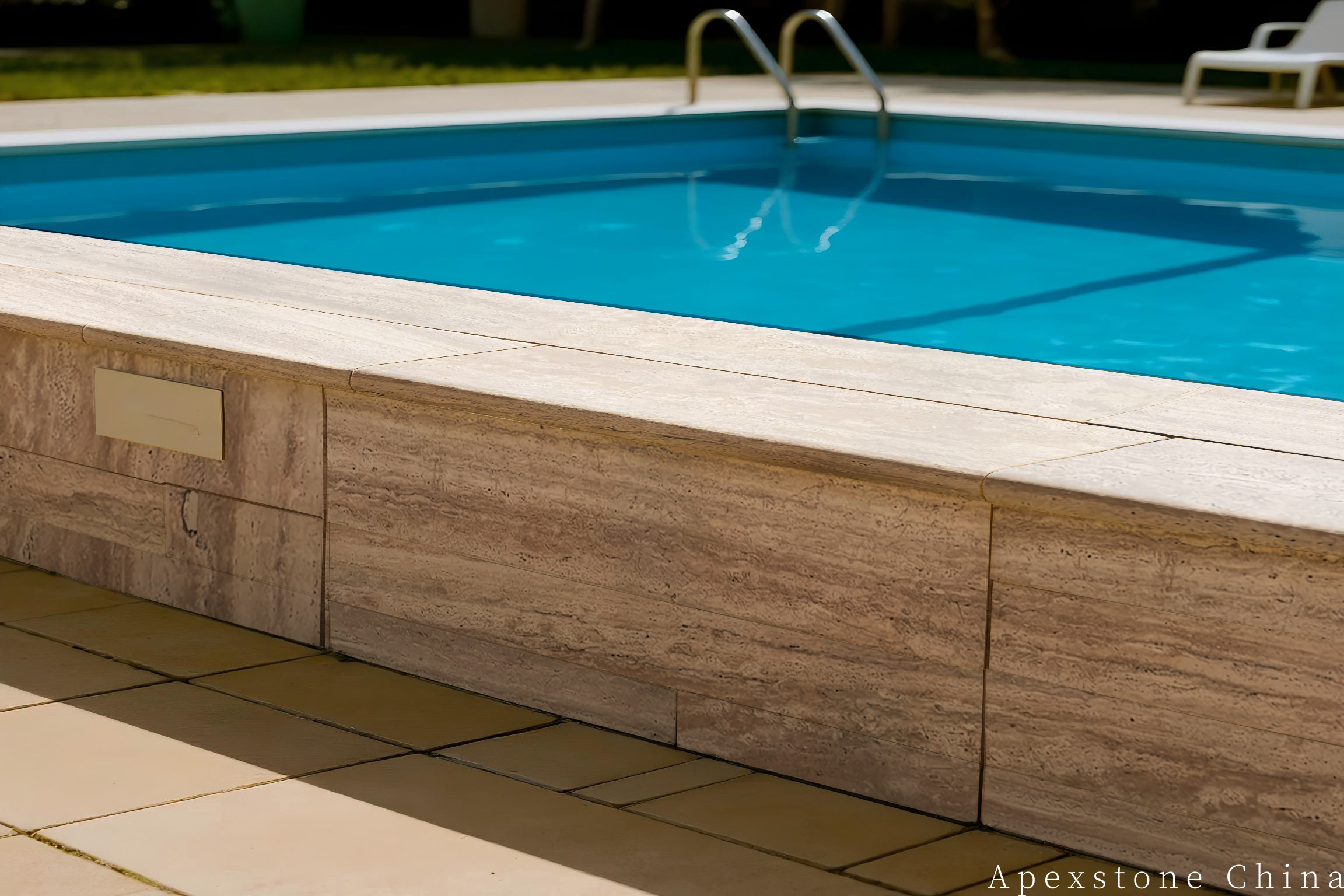 Travertine Classico Roma Travertine Pool Travertine Classico Roma Pool
