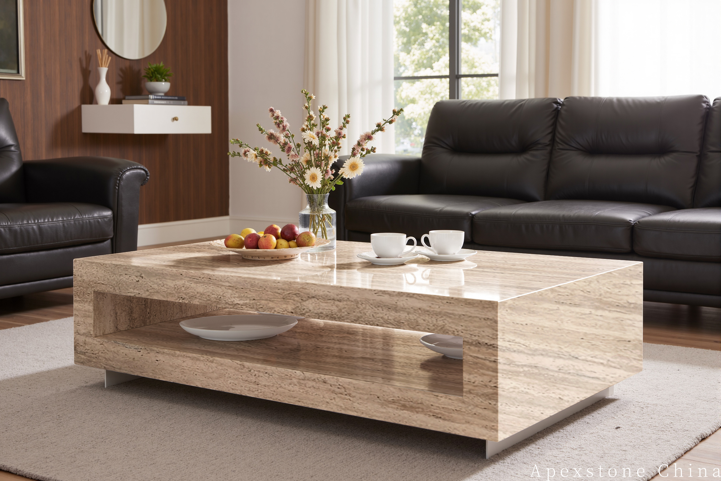 Travertine Classico Roma Travertine living room design