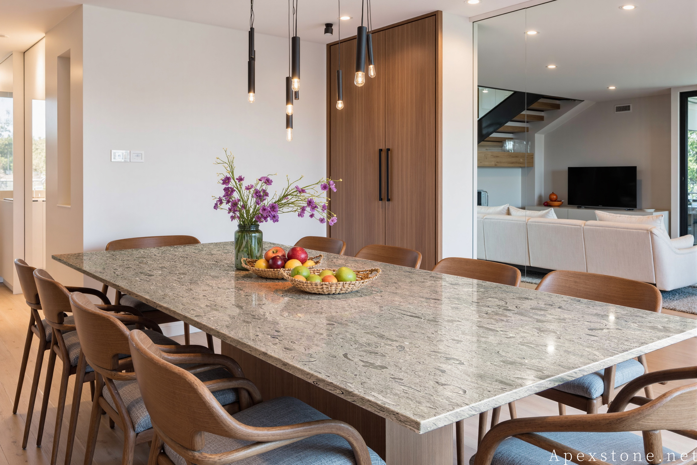 Portuguese Grey Limestone stone tables design