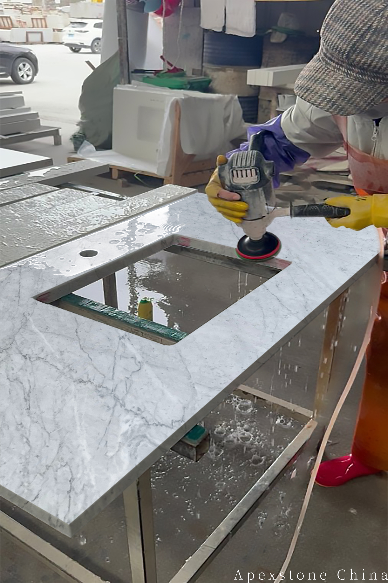 Statuario Venato Marble Countertops & Islands Stone countertops and islands design