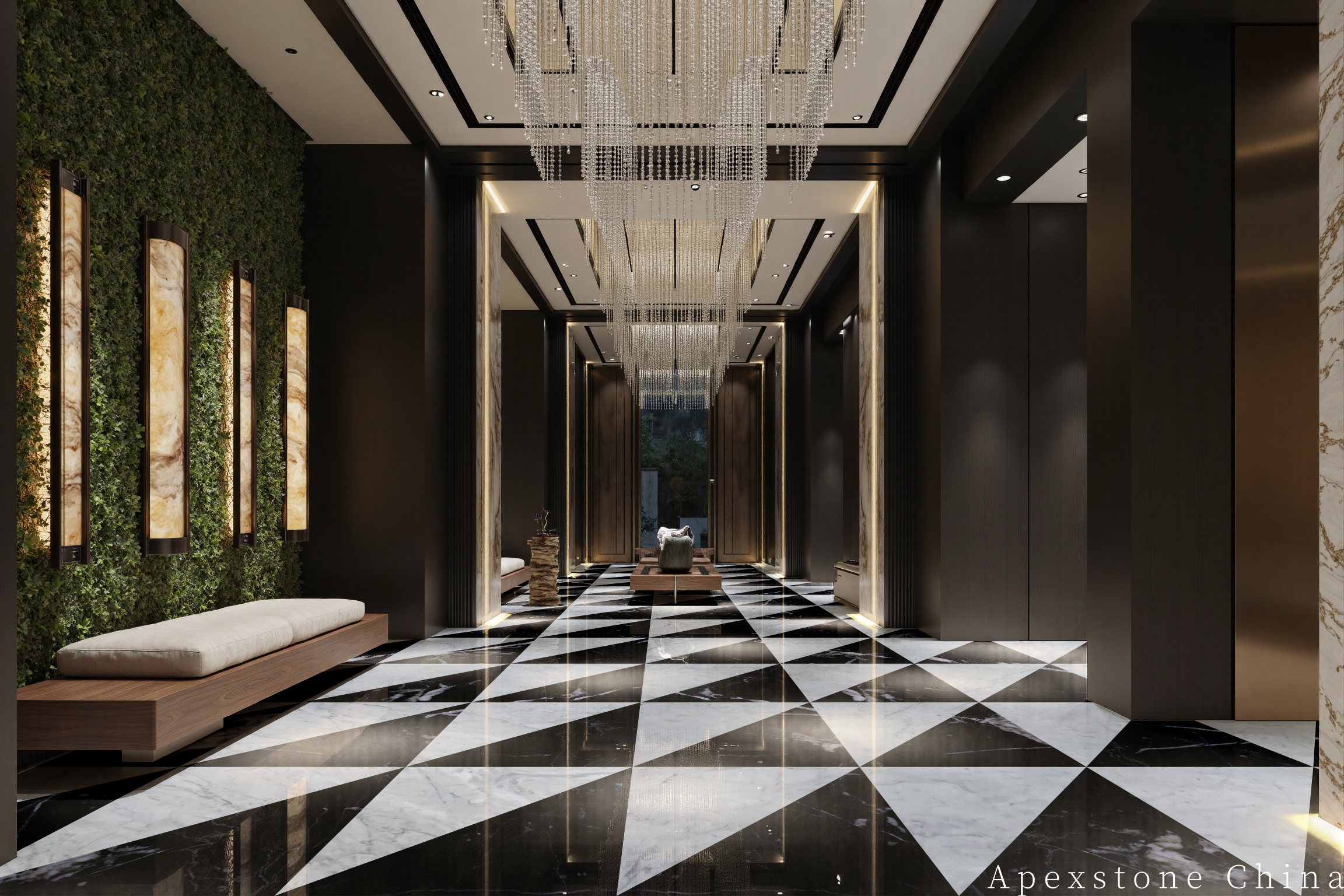Statuario Venato Marble - interior stone Statuario Venato Marble interior stone design