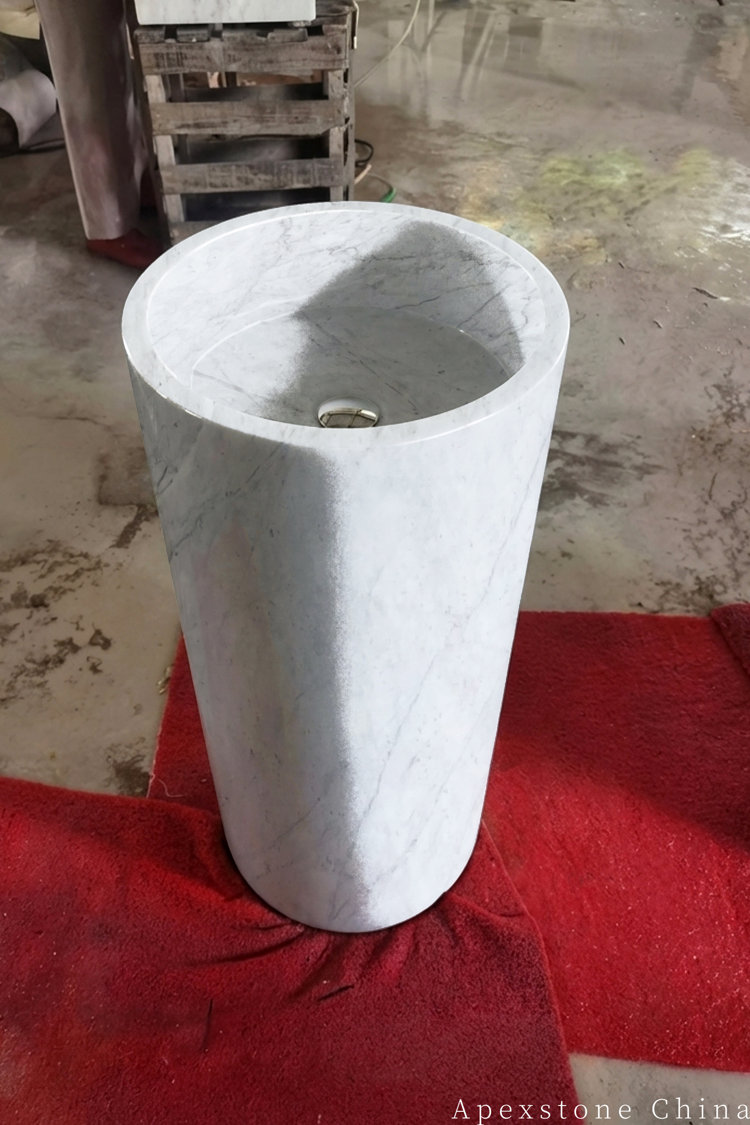 Statuario Venato Marble - solid sinks Statuario Venato Marble solid sinks design