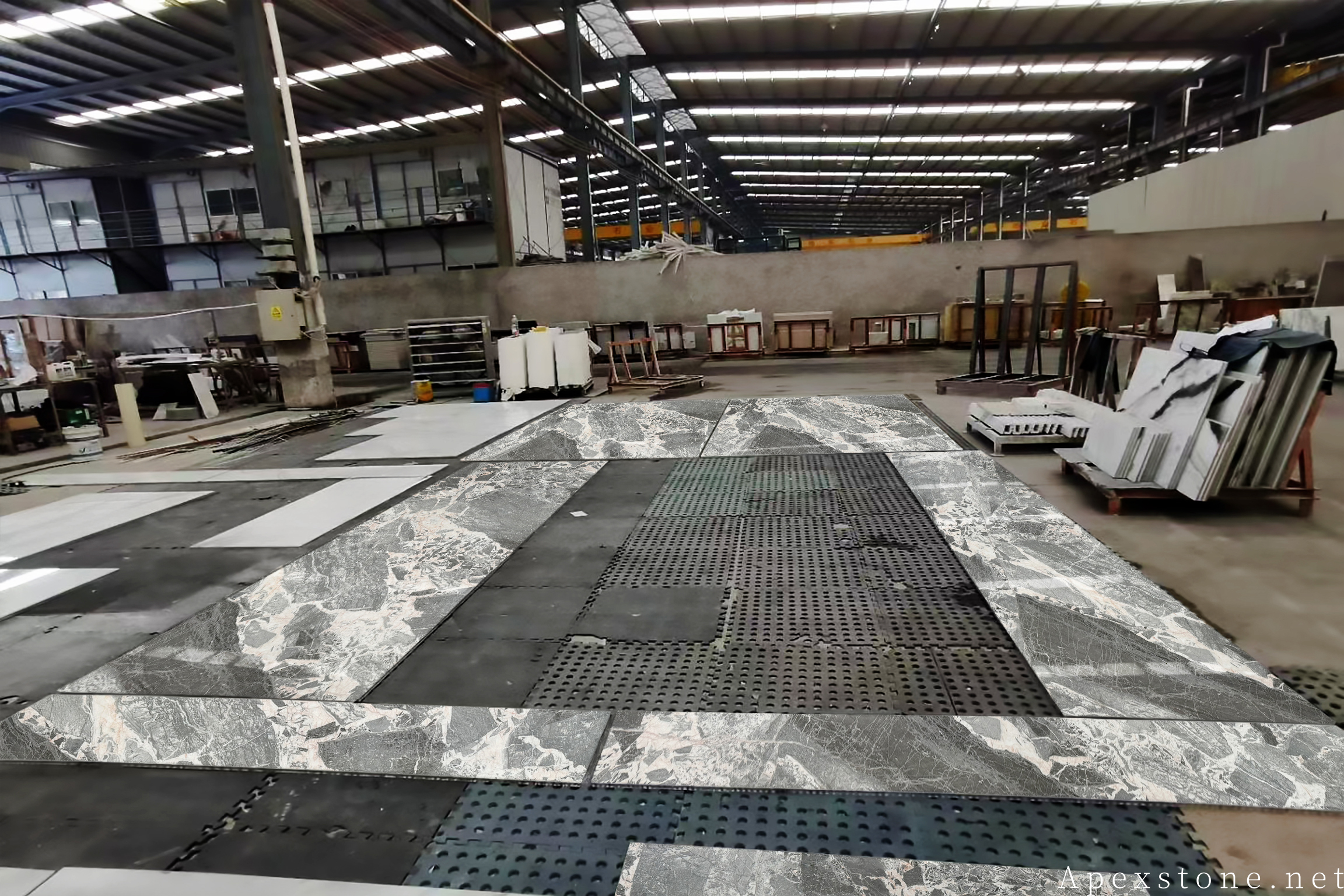 Chanel Grey Marble - interior stone Chanel Grey Marble interior stone design