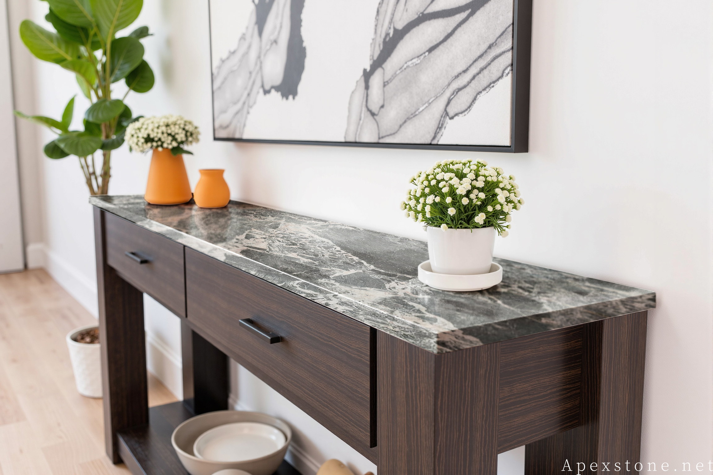 Chanel Grey Marble Table Tops Stone table tops design