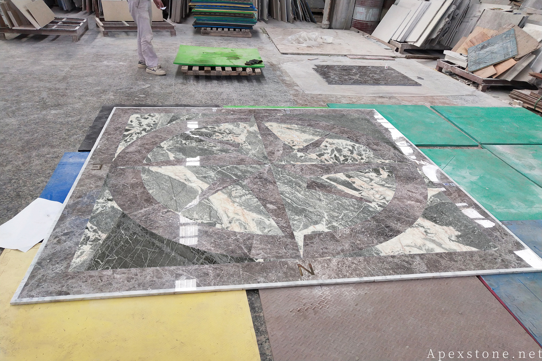 Chanel Grey Marble stone tables design