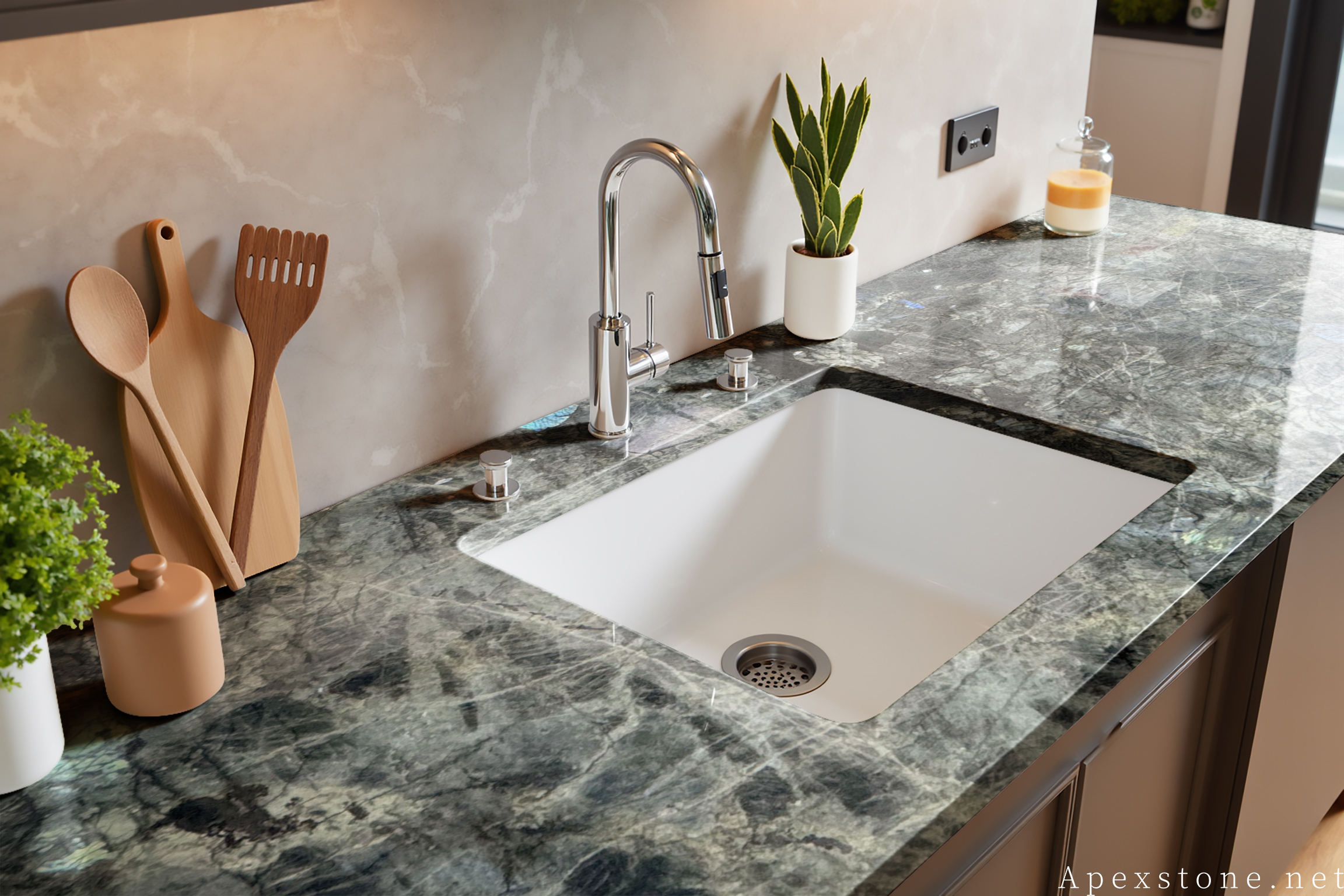 Blue Emerald Granite - vanity tops and bath tops Blue Emerald Granite vanity tops and bath tops design